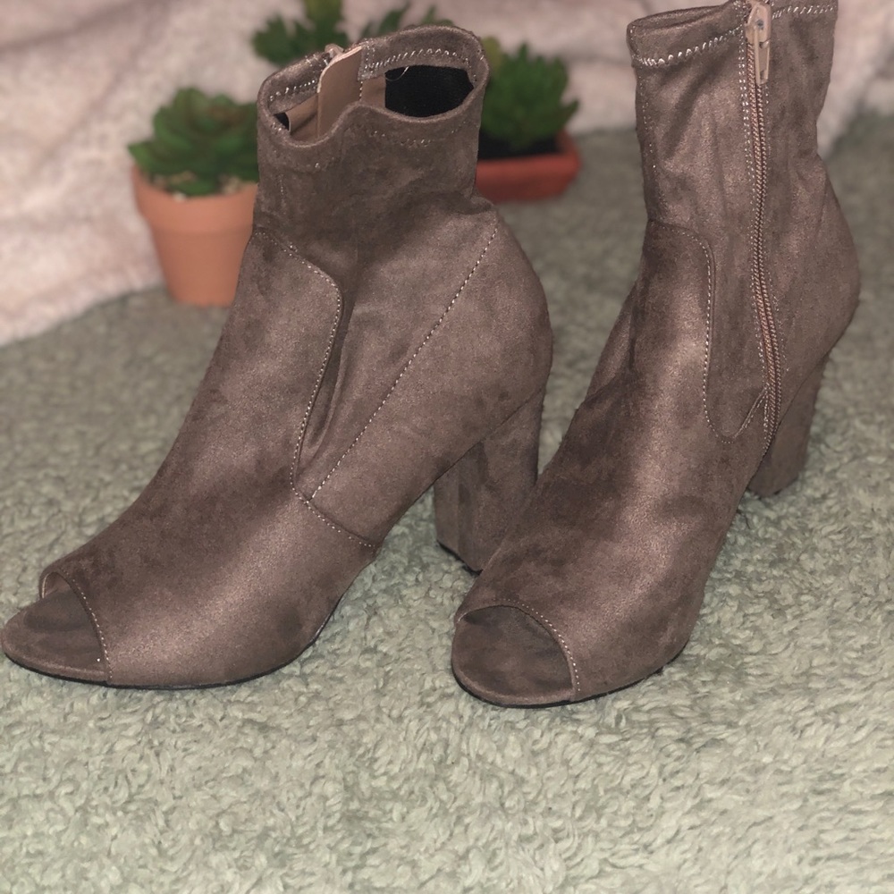 Charlotte Russe sock booties